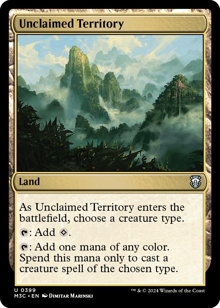 Unclaimed Territory [Modern Horizons 3 Commander] - Magic: The Gathering - Card Brawlers | Quebec | Canada |