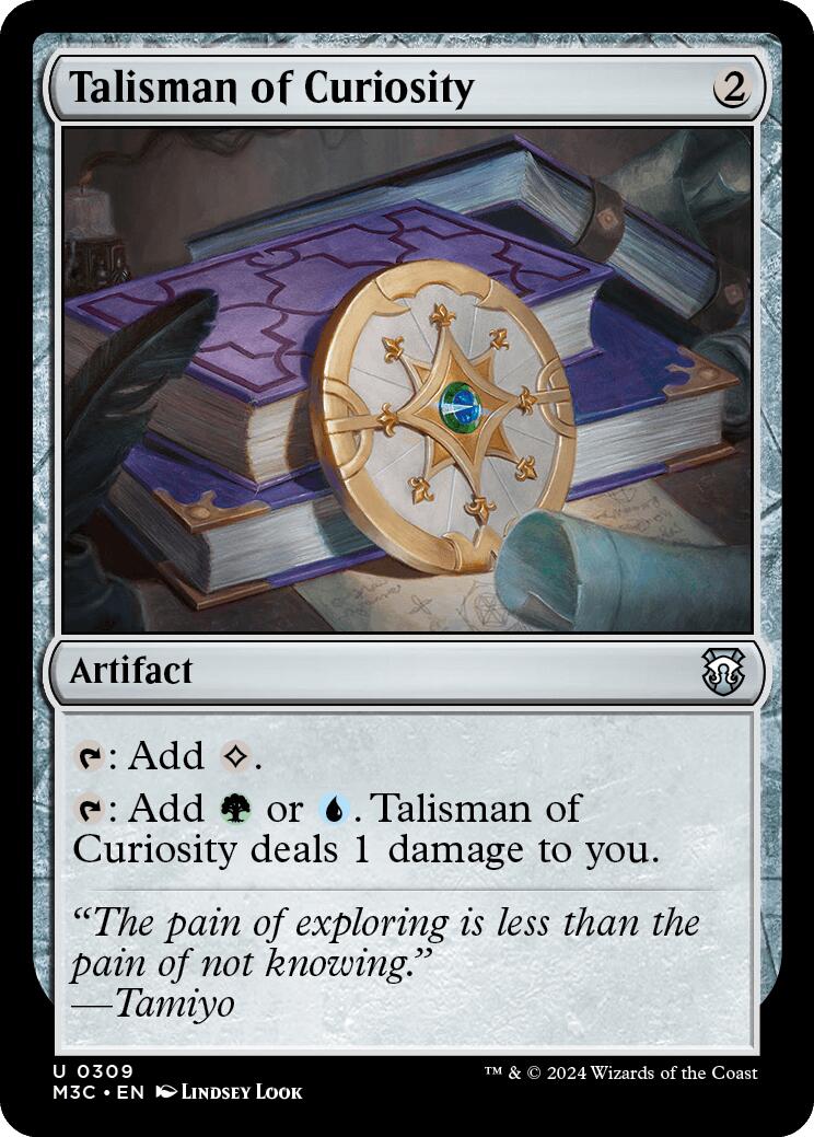 Talisman of Curiosity [Modern Horizons 3 Commander] - Magic: The Gathering - Card Brawlers | Quebec | Canada |