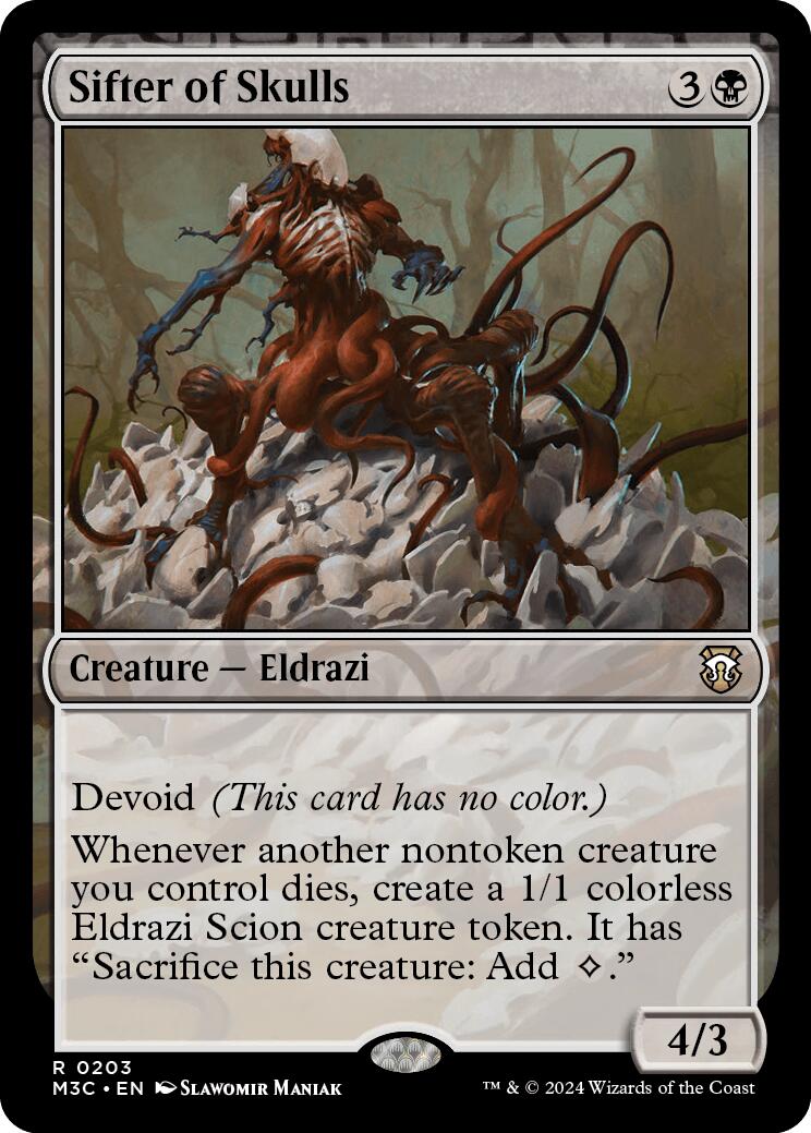 Sifter of Skulls [Modern Horizons 3 Commander] - Magic: The Gathering - Card Brawlers | Quebec | Canada |