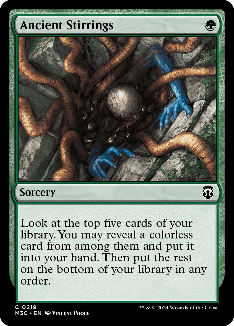 Ancient Stirrings [Modern Horizons 3 Commander] - Magic: The Gathering - Card Brawlers | Quebec | Canada |