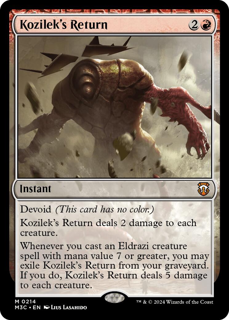 Kozilek's Return [Modern Horizons 3 Commander] - Magic: The Gathering - Card Brawlers | Quebec | Canada |