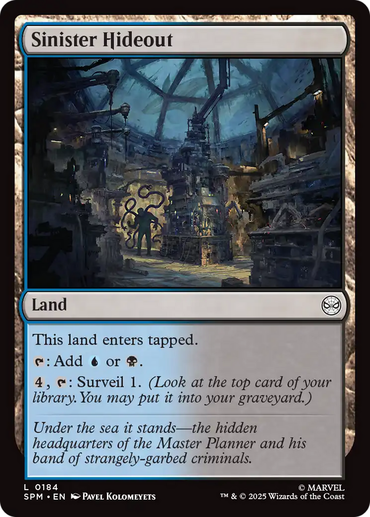 Sinister Hideout [Marvel's Spider-Man] - Magic: The Gathering - Card Brawlers | Quebec | Canada |