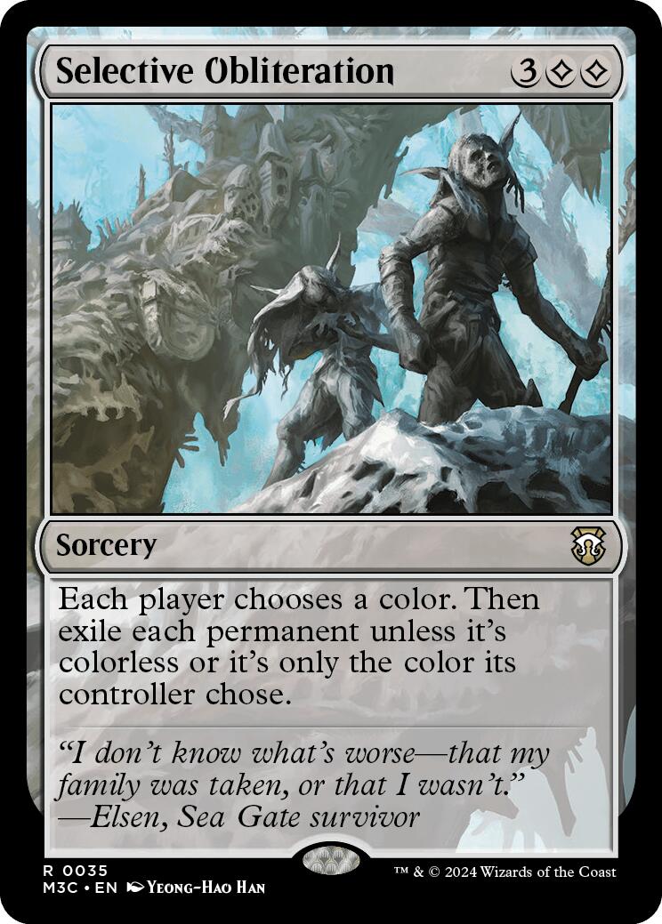 Selective Obliteration [Modern Horizons 3 Commander] - Magic: The Gathering - Card Brawlers | Quebec | Canada |