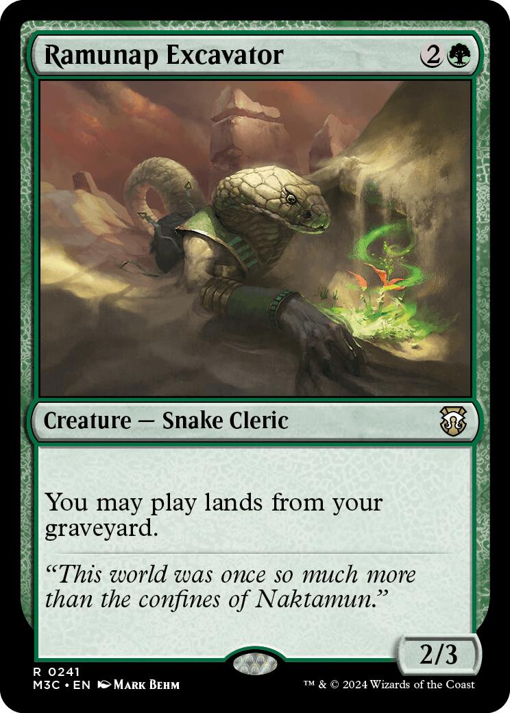 Ramunap Excavator [Modern Horizons 3 Commander] - Magic: The Gathering - Card Brawlers | Quebec | Canada |