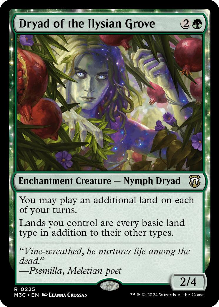 Dryad of the Ilysian Grove [Modern Horizons 3 Commander] - Magic: The Gathering - Card Brawlers | Quebec | Canada |