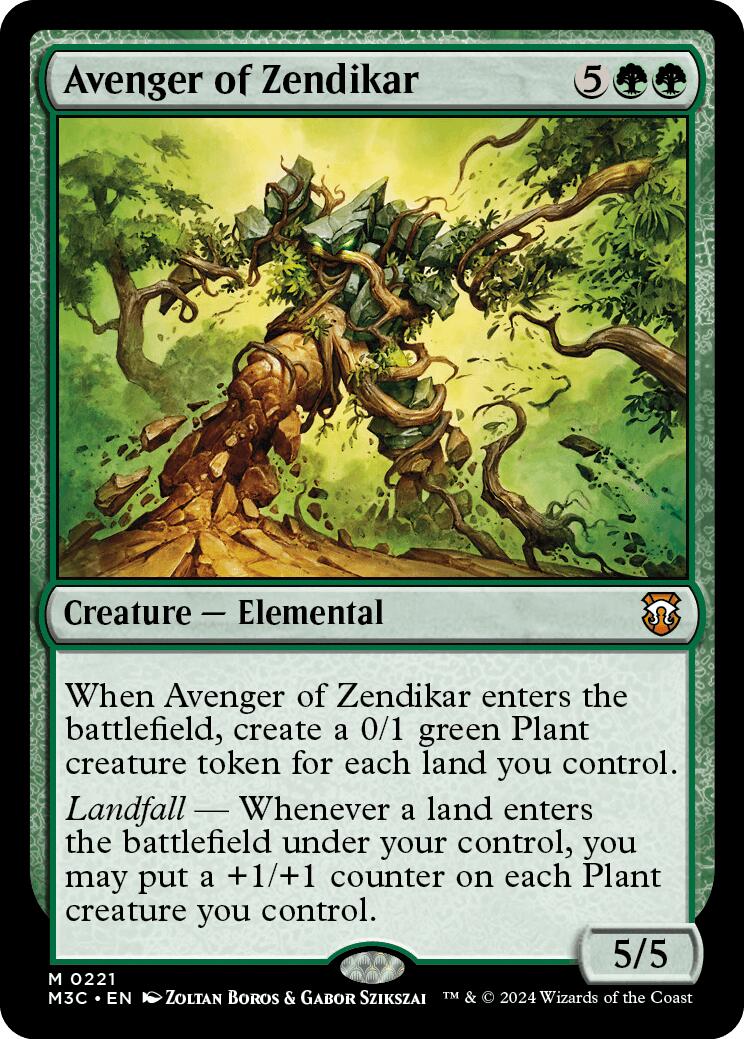 Avenger of Zendikar [Modern Horizons 3 Commander] - Magic: The Gathering - Card Brawlers | Quebec | Canada |