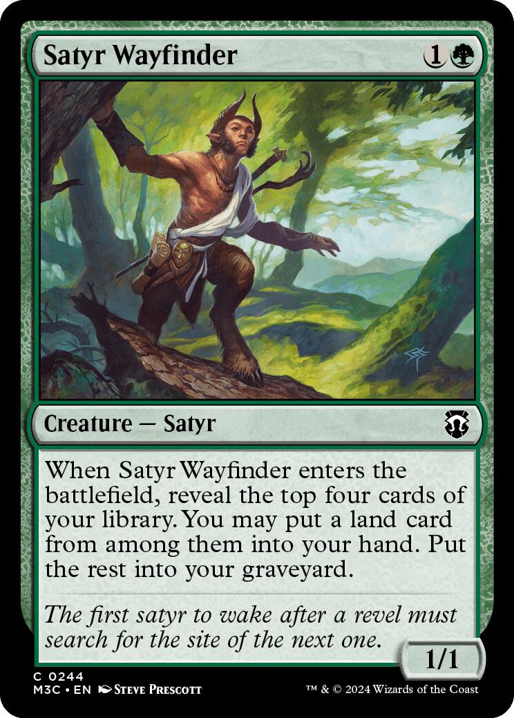 Satyr Wayfinder [Modern Horizons 3 Commander] - Magic: The Gathering - Card Brawlers | Quebec | Canada |