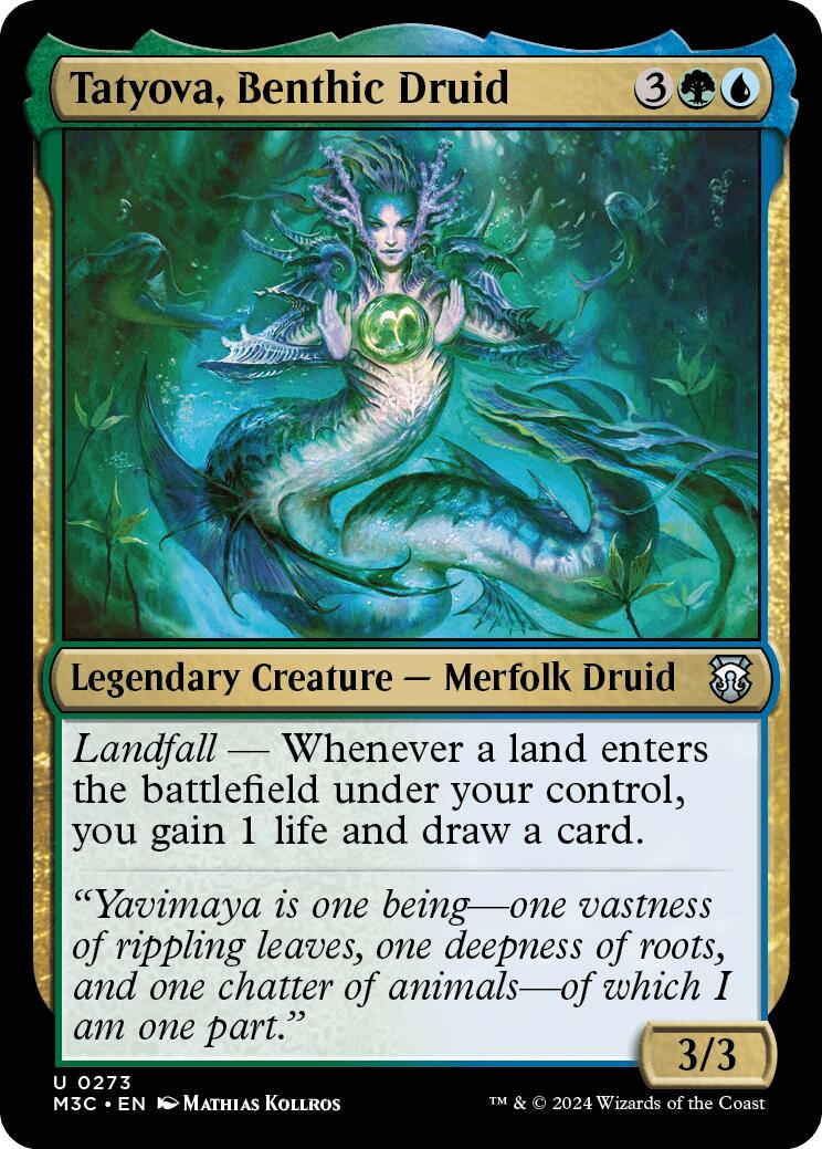 Tatyova, Benthic Druid [Modern Horizons 3 Commander] - Magic: The Gathering - Card Brawlers | Quebec | Canada |