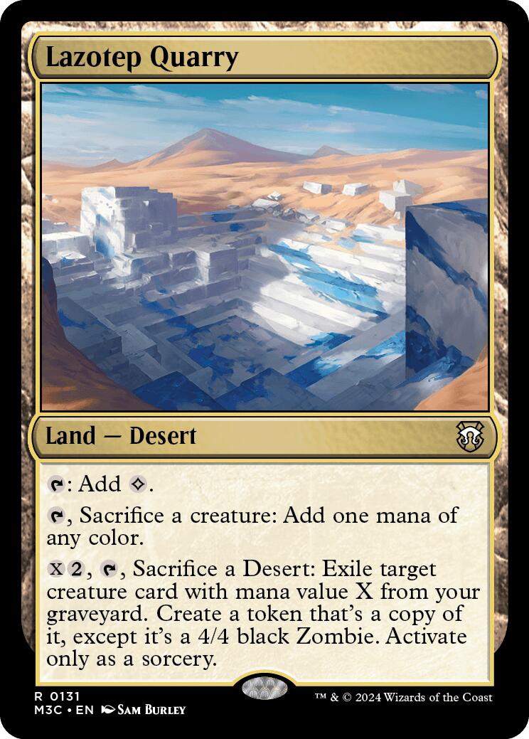 Lazotep Quarry [Modern Horizons 3 Commander] - Magic: The Gathering - Card Brawlers | Quebec | Canada |