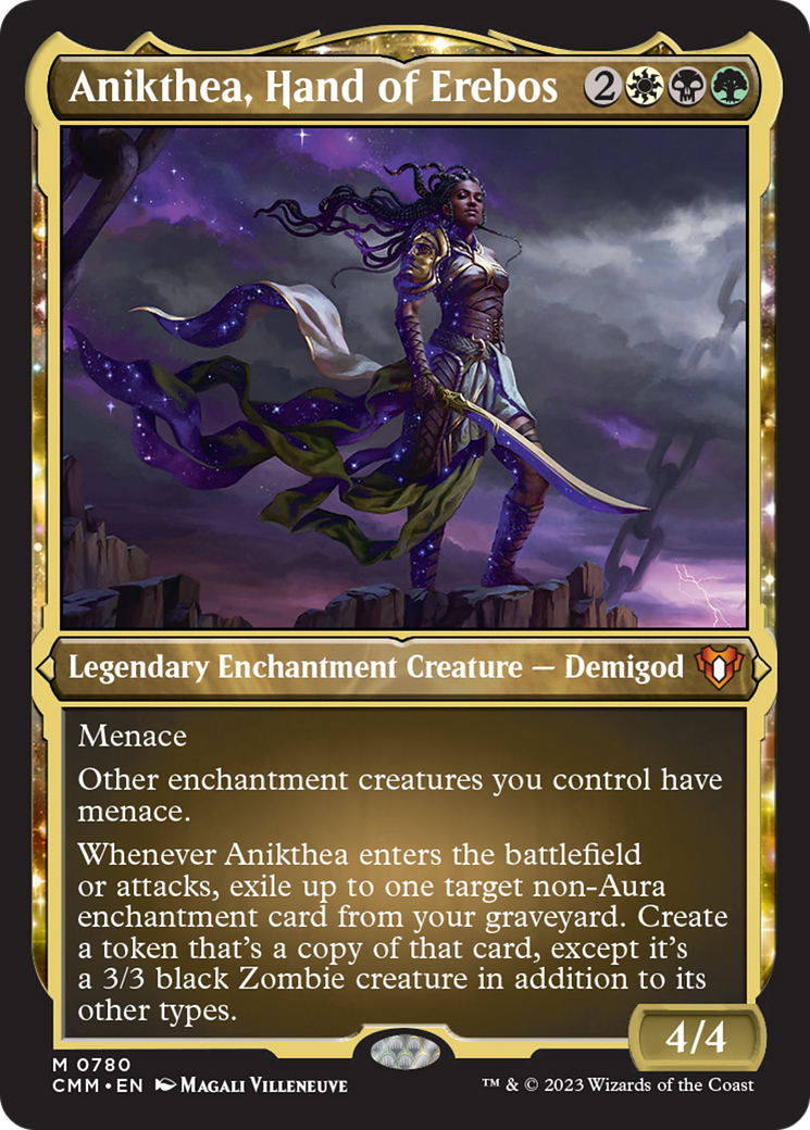 Anikthea, Hand of Erebos (Display Commander) (Foil Etched) [Commander Masters] - Magic: The Gathering - Card Brawlers | Quebec | Canada |