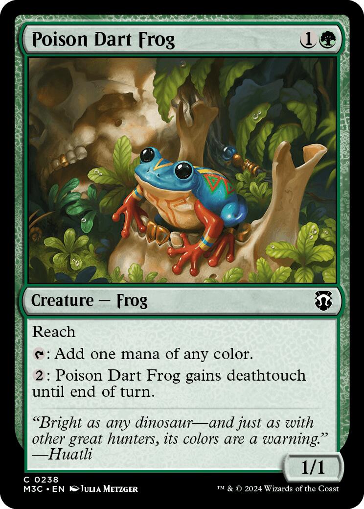 Poison Dart Frog [Modern Horizons 3 Commander] - Magic: The Gathering - Card Brawlers | Quebec | Canada |