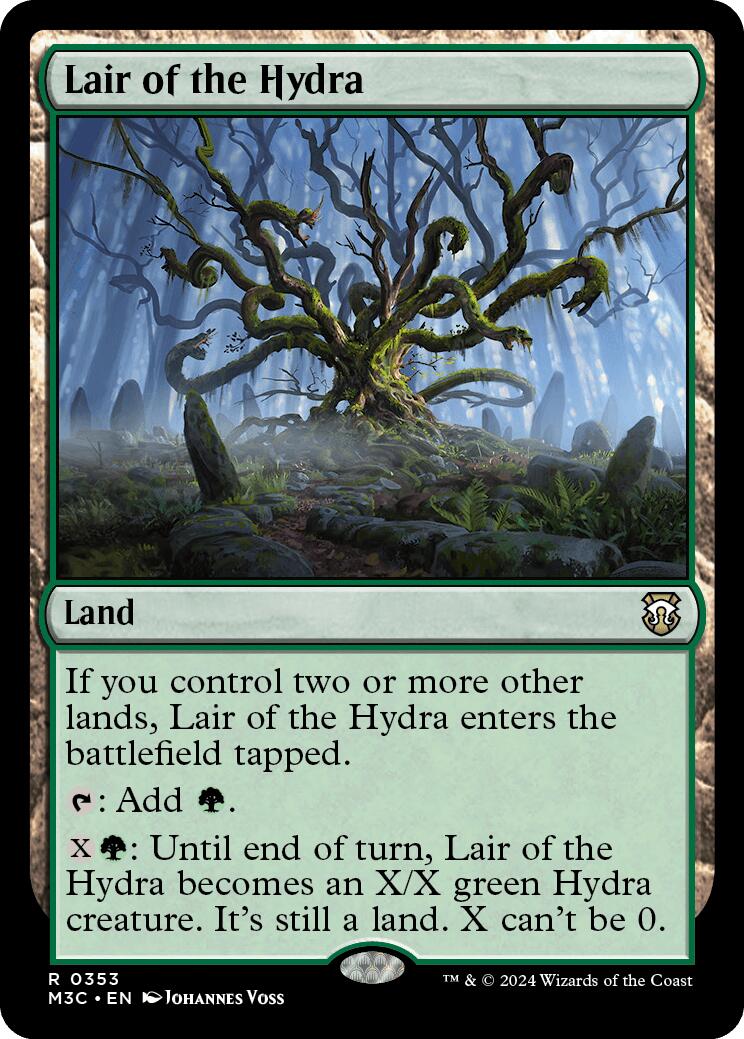 Lair of the Hydra [Modern Horizons 3 Commander] - Magic: The Gathering - Card Brawlers | Quebec | Canada |
