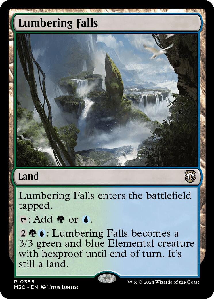 Lumbering Falls [Modern Horizons 3 Commander] - Magic: The Gathering - Card Brawlers | Quebec | Canada |