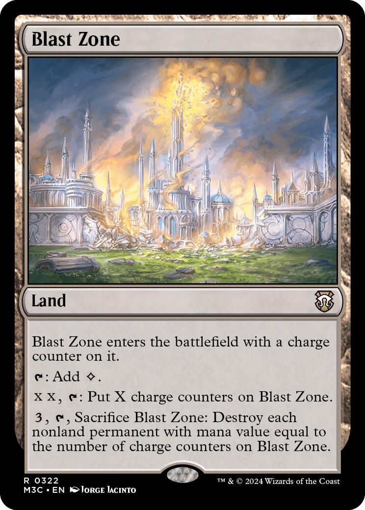 Blast Zone [Modern Horizons 3 Commander] - Magic: The Gathering - Card Brawlers | Quebec | Canada |