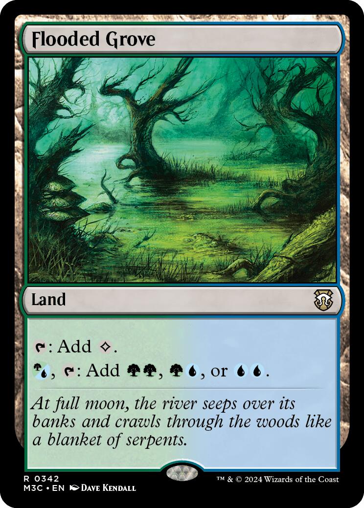 Flooded Grove [Modern Horizons 3 Commander] - Magic: The Gathering - Card Brawlers | Quebec | Canada |