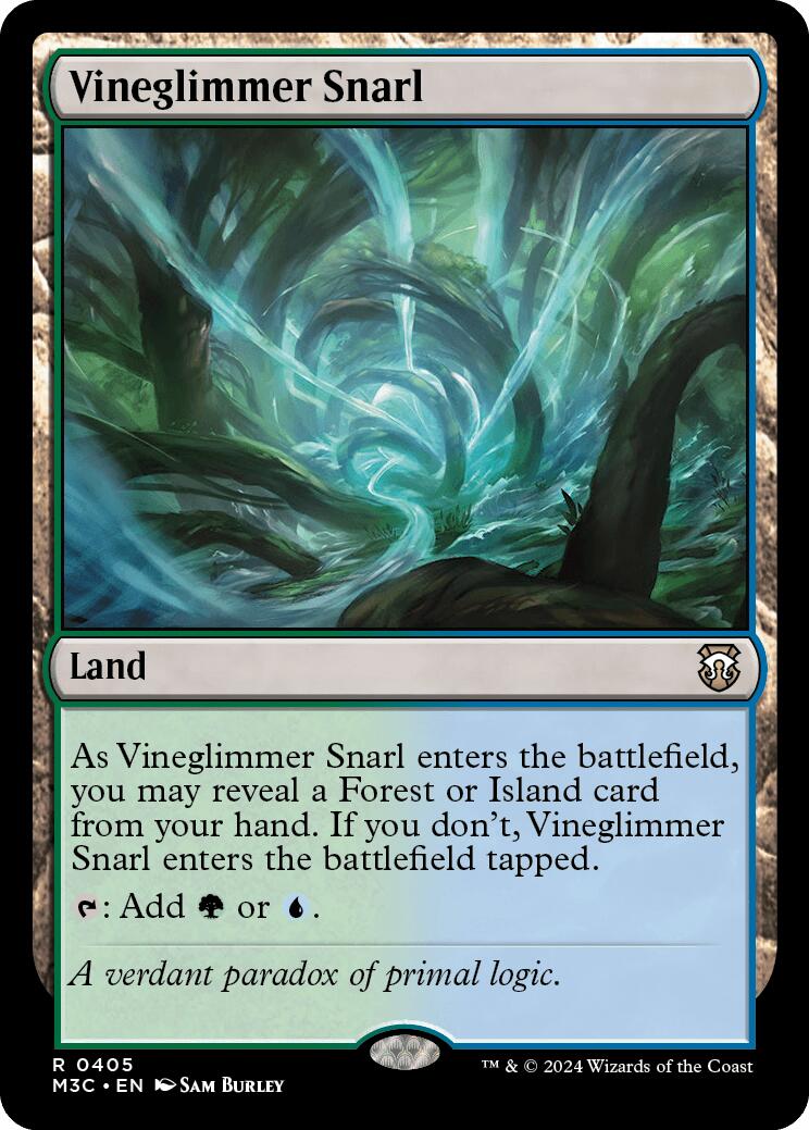 Vineglimmer Snarl [Modern Horizons 3 Commander] - Magic: The Gathering - Card Brawlers | Quebec | Canada |