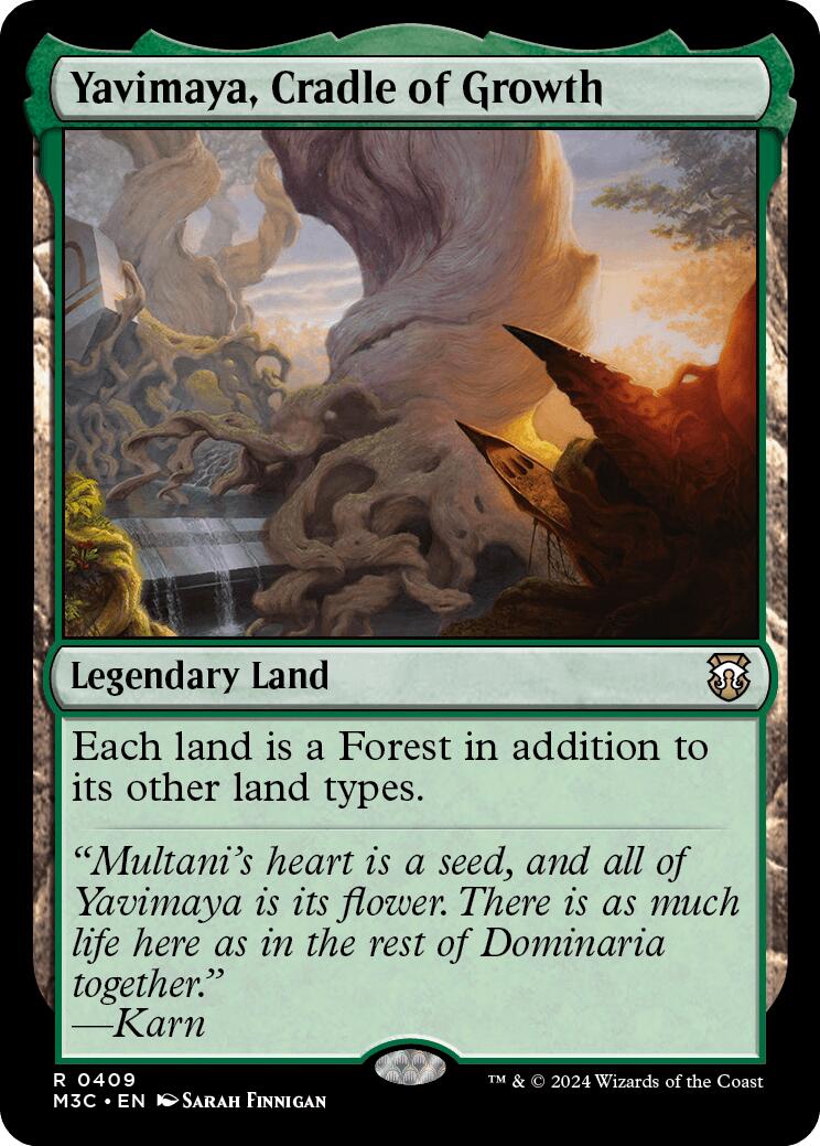 Yavimaya, Cradle of Growth [Modern Horizons 3 Commander] - Magic: The Gathering - Card Brawlers | Quebec | Canada |