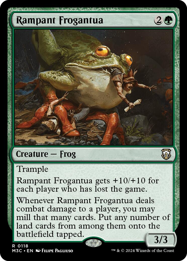 Rampant Frogantua [Modern Horizons 3 Commander] - Magic: The Gathering - Card Brawlers | Quebec | Canada |