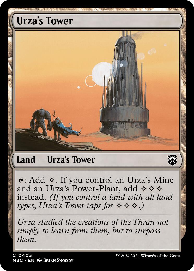Urza's Tower [Modern Horizons 3 Commander] - Magic: The Gathering - Card Brawlers | Quebec | Canada |