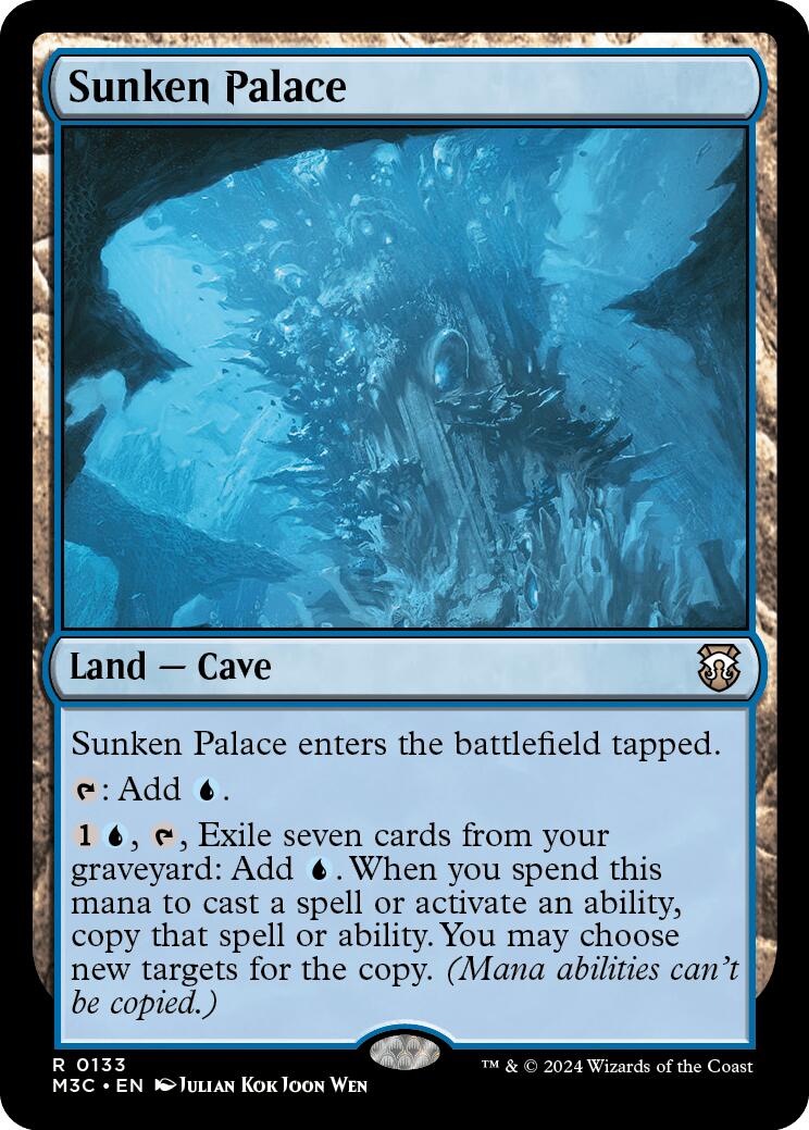 Sunken Palace [Modern Horizons 3 Commander] - Magic: The Gathering - Card Brawlers | Quebec | Canada |
