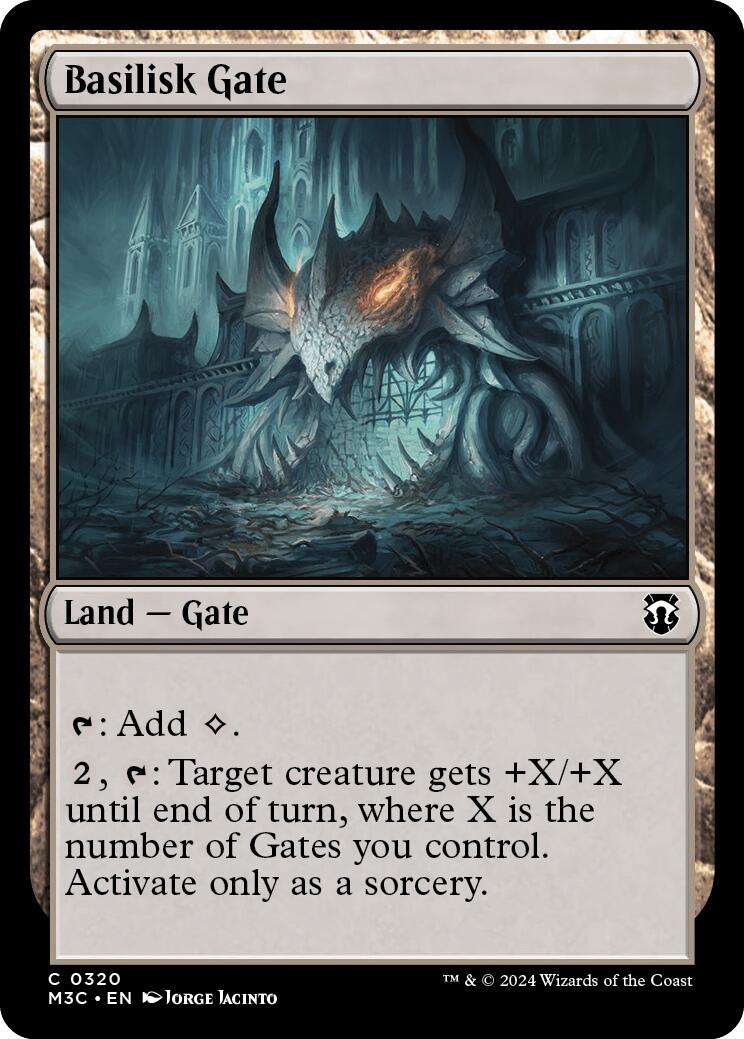 Basilisk Gate [Modern Horizons 3 Commander] - Magic: The Gathering - Card Brawlers | Quebec | Canada |