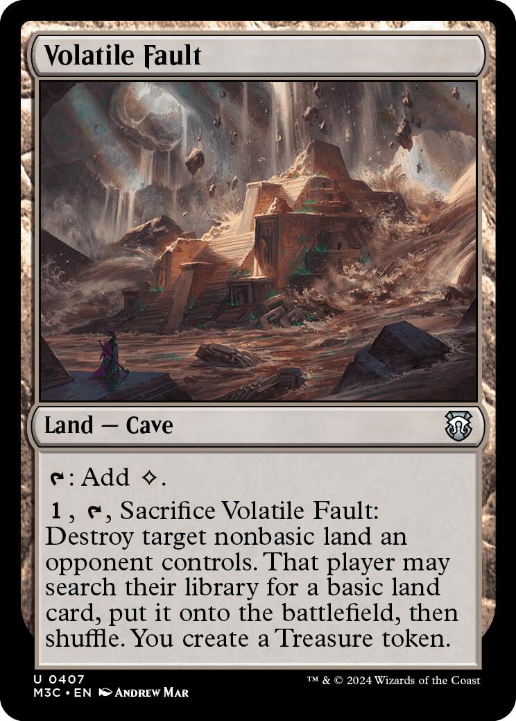 Volatile Fault [Modern Horizons 3 Commander] - Magic: The Gathering - Card Brawlers | Quebec | Canada |