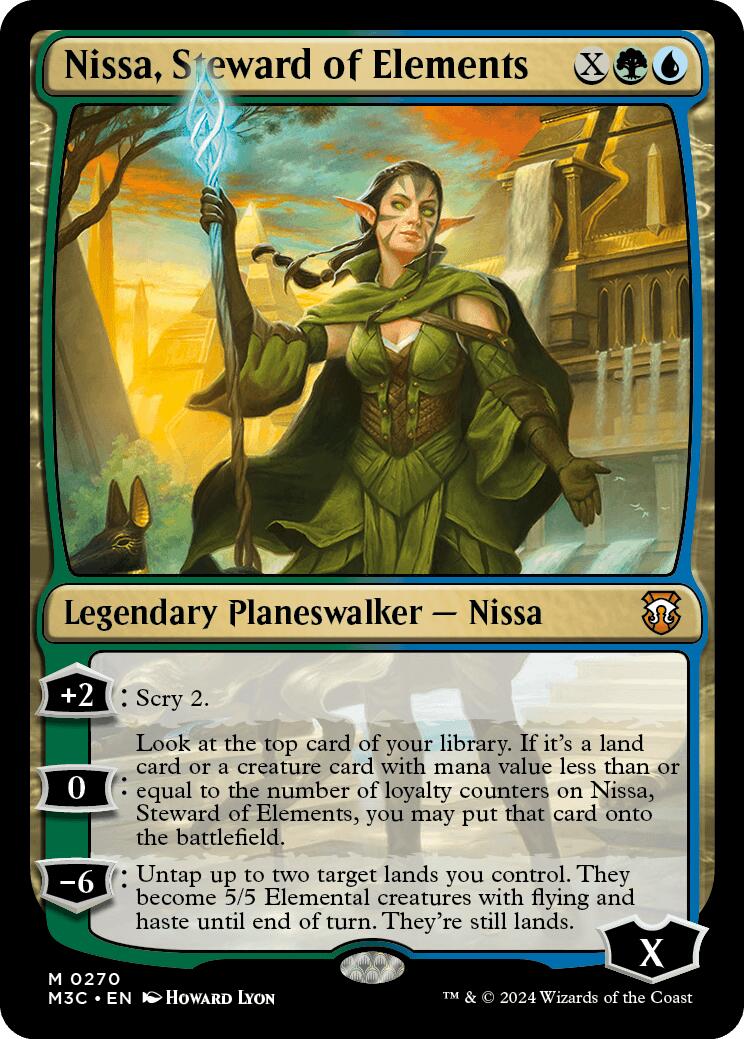 Nissa, Steward of Elements [Modern Horizons 3 Commander] - Magic: The Gathering - Card Brawlers | Quebec | Canada |