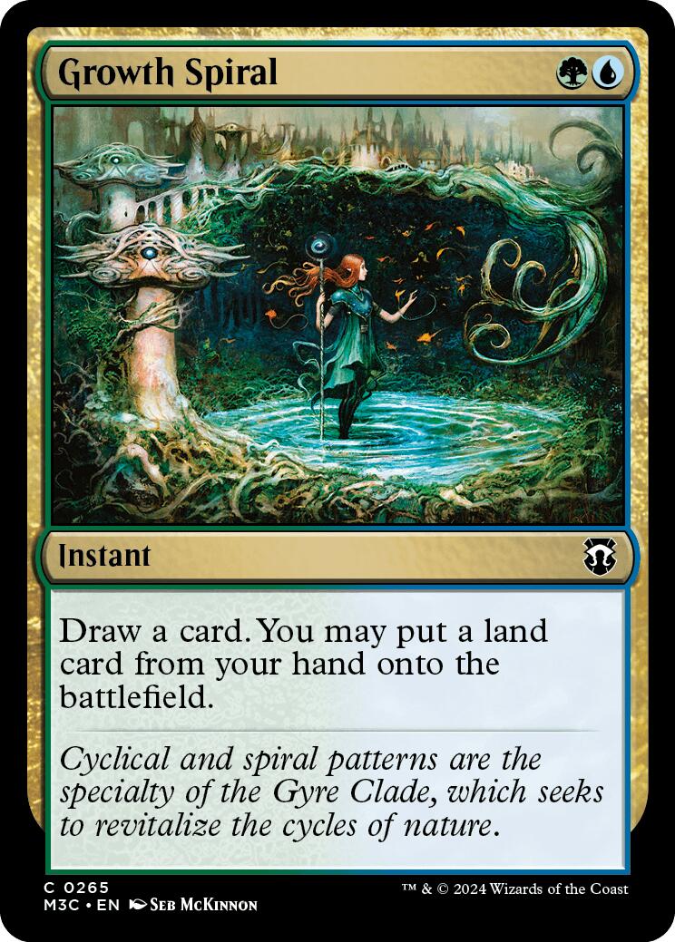 Growth Spiral [Modern Horizons 3 Commander] - Magic: The Gathering - Card Brawlers | Quebec | Canada |