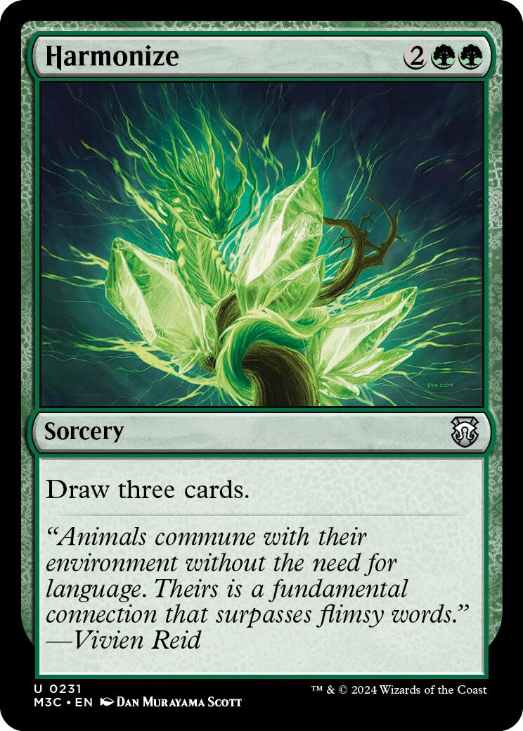 Harmonize [Modern Horizons 3 Commander] - Magic: The Gathering - Card Brawlers | Quebec | Canada |