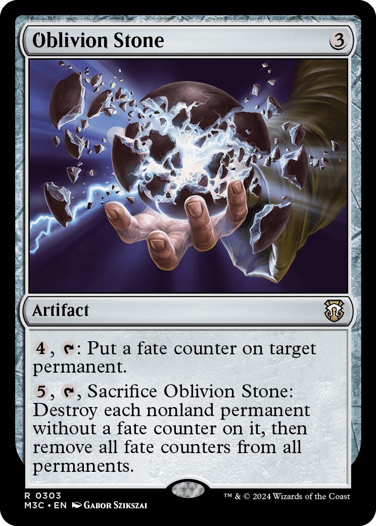 Oblivion Stone [Modern Horizons 3 Commander] - Magic: The Gathering - Card Brawlers | Quebec | Canada |