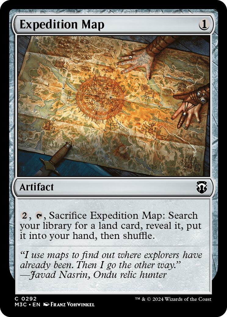 Expedition Map [Modern Horizons 3 Commander] - Magic: The Gathering - Card Brawlers | Quebec | Canada |