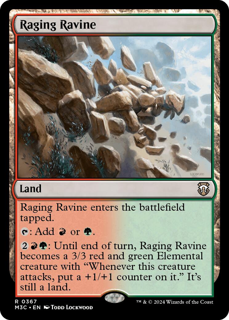 Raging Ravine [Modern Horizons 3 Commander] - Magic: The Gathering - Card Brawlers | Quebec | Canada |