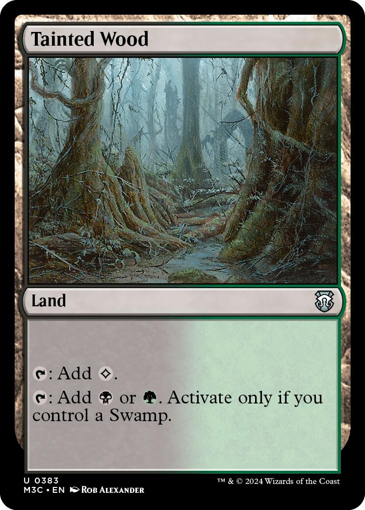 Tainted Wood [Modern Horizons 3 Commander] - Magic: The Gathering - Card Brawlers | Quebec | Canada |