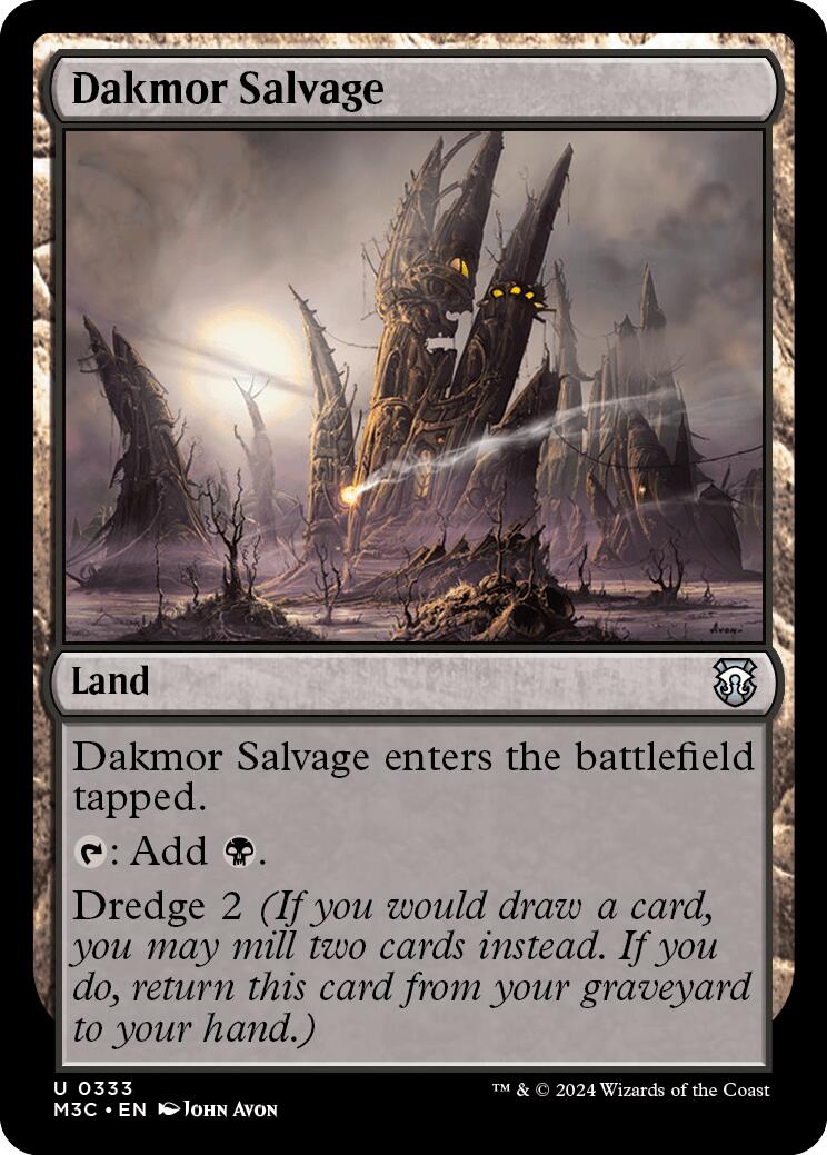 Dakmor Salvage [Modern Horizons 3 Commander] - Magic: The Gathering - Card Brawlers | Quebec | Canada |