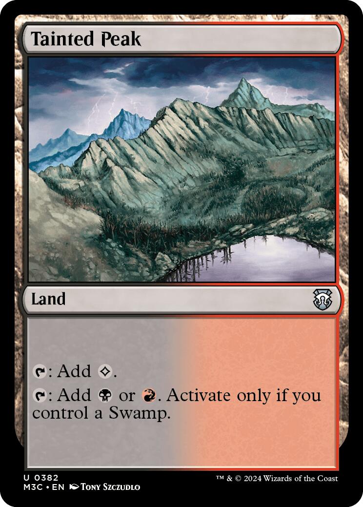 Tainted Peak [Modern Horizons 3 Commander] - Magic: The Gathering - Card Brawlers | Quebec | Canada |