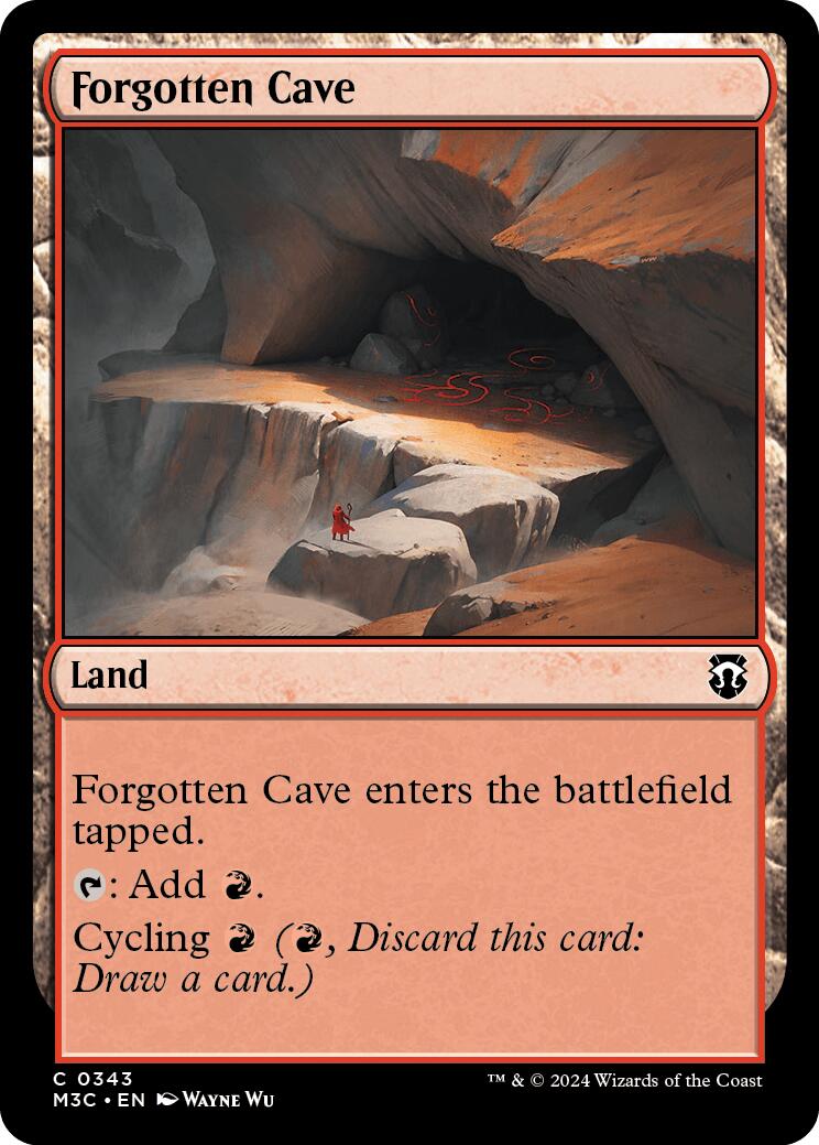 Forgotten Cave [Modern Horizons 3 Commander] - Magic: The Gathering - Card Brawlers | Quebec | Canada |