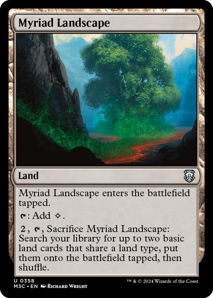 Myriad Landscape [Modern Horizons 3 Commander] - Magic: The Gathering - Card Brawlers | Quebec | Canada |