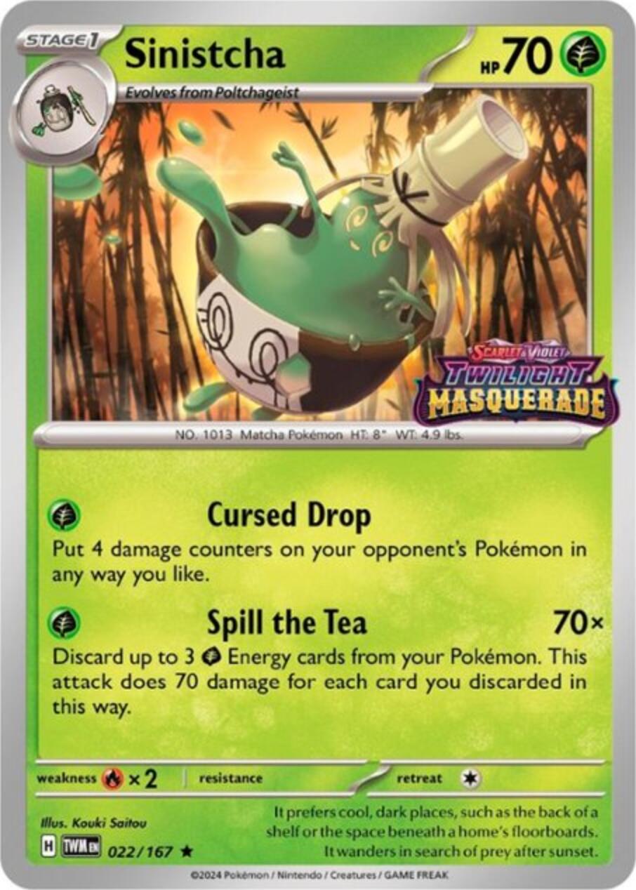 Sinistcha (022/167) [Scarlet & Violet: Black Star Promos] - Pokémon - Card Brawlers | Quebec | Canada |