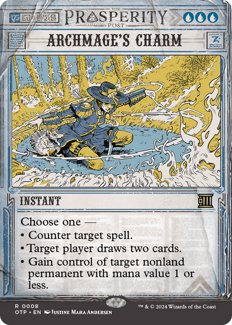 Archmage's Charm [Outlaws of Thunder Junction: Breaking News] - Magic: The Gathering - Card Brawlers | Quebec | Canada |