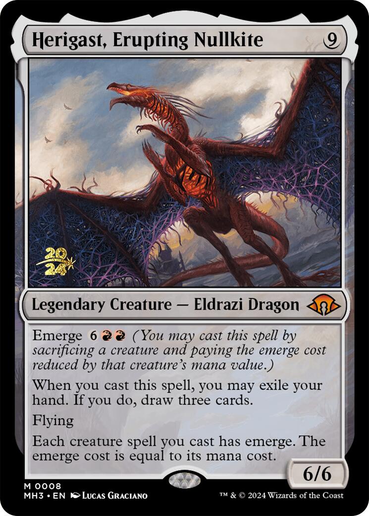 Herigast, Erupting Nullkite [Modern Horizons 3 Prerelease Promos] - Magic: The Gathering - Card Brawlers | Quebec | Canada |