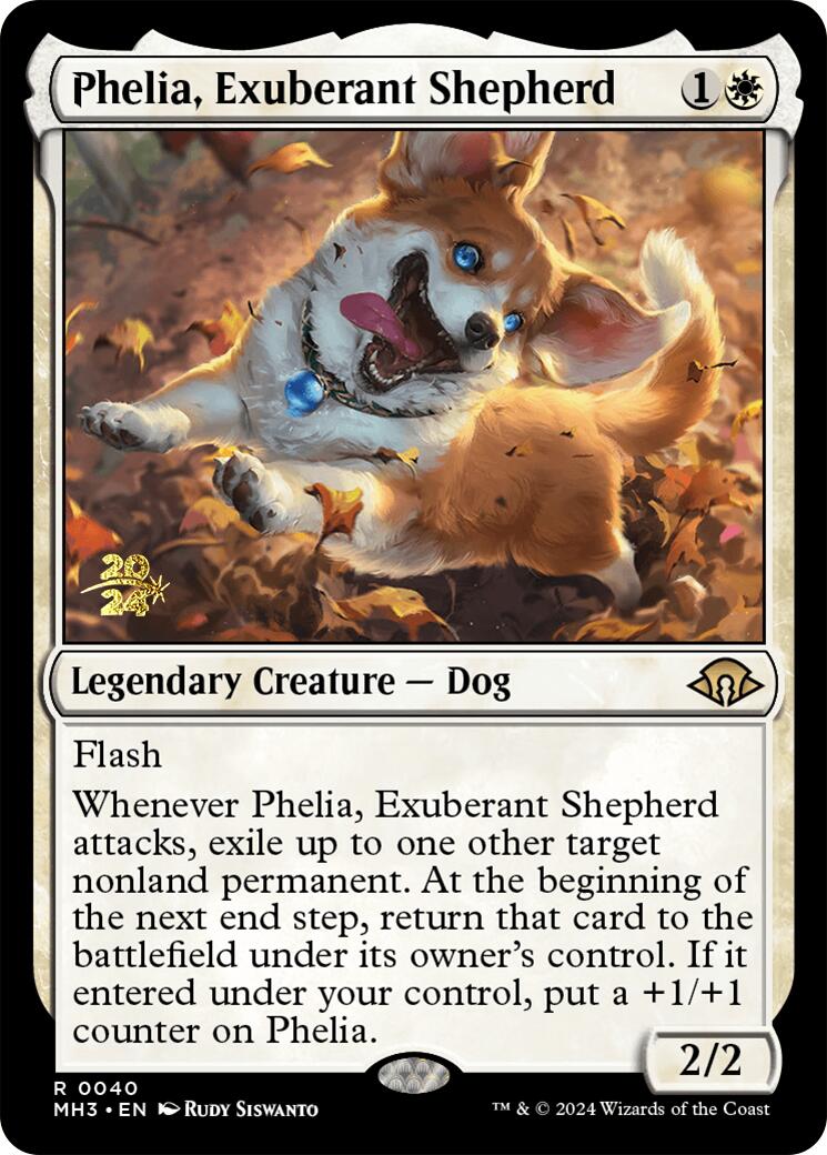 Phelia, Exuberant Shepherd [Modern Horizons 3 Prerelease Promos] - Magic: The Gathering - Card Brawlers | Quebec | Canada |