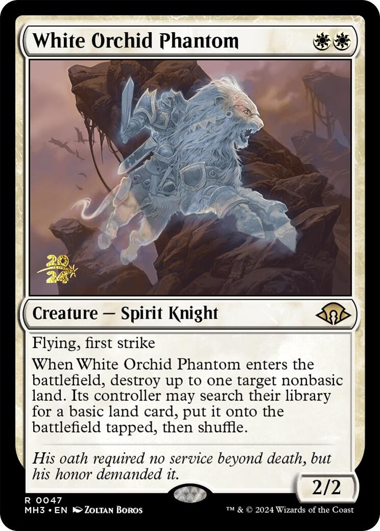 White Orchid Phantom [Modern Horizons 3 Prerelease Promos] - Magic: The Gathering - Card Brawlers | Quebec | Canada |