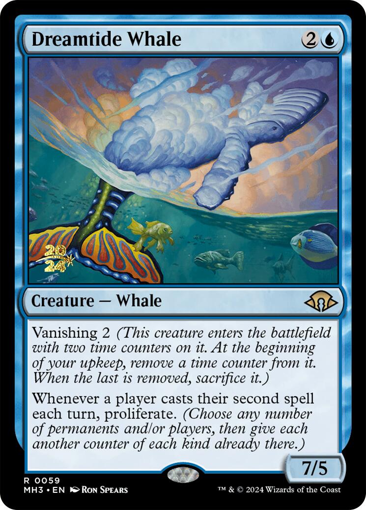 Dreamtide Whale [Modern Horizons 3 Prerelease Promos] - Magic: The Gathering - Card Brawlers | Quebec | Canada |