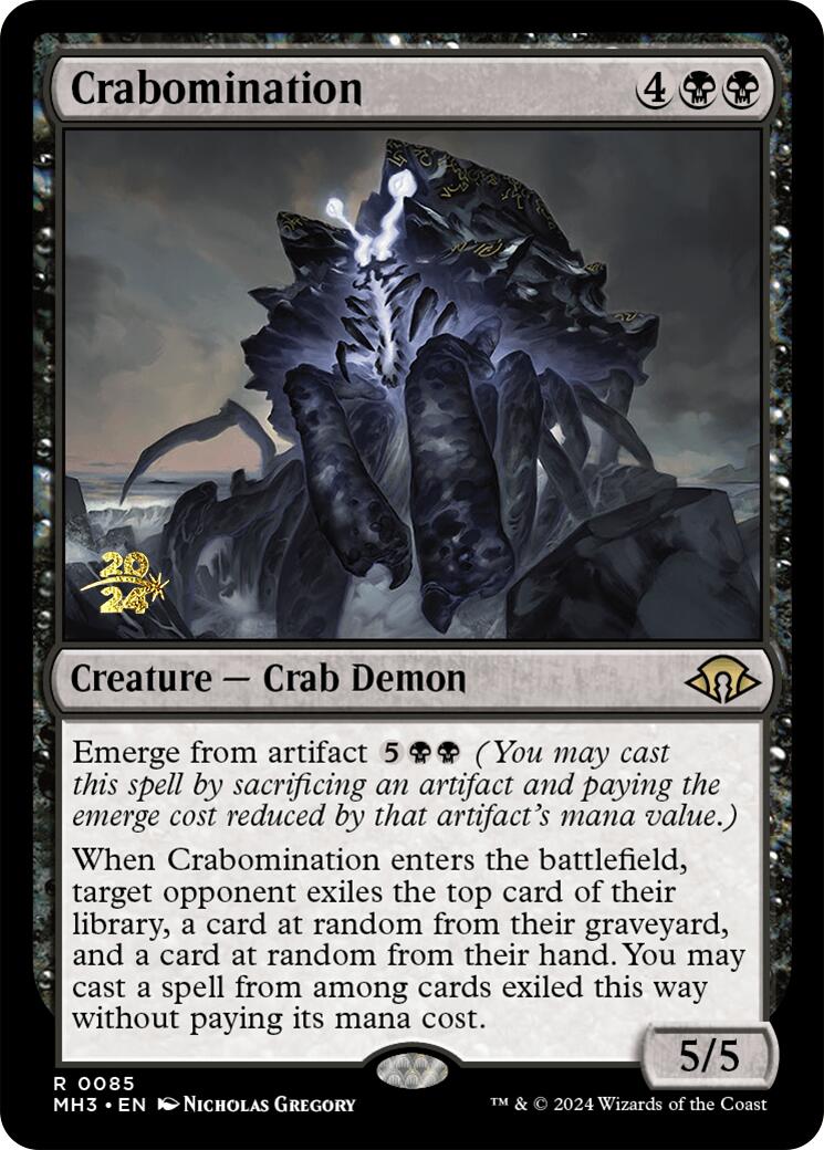 Crabomination [Modern Horizons 3 Prerelease Promos] - Magic: The Gathering - Card Brawlers | Quebec | Canada |