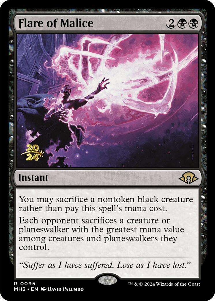 Flare of Malice [Modern Horizons 3 Prerelease Promos] - Magic: The Gathering - Card Brawlers | Quebec | Canada |