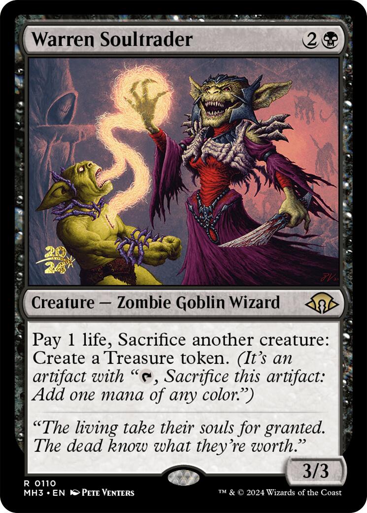Warren Soultrader [Modern Horizons 3 Prerelease Promos] - Magic: The Gathering - Card Brawlers | Quebec | Canada |