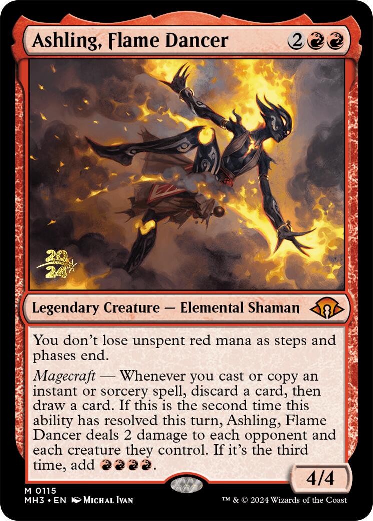 Ashling, Flame Dancer [Modern Horizons 3 Prerelease Promos] - Magic: The Gathering - Card Brawlers | Quebec | Canada |