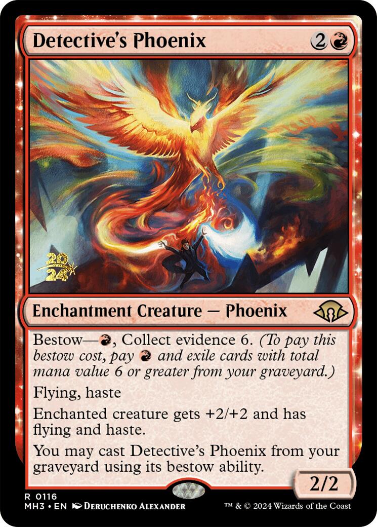 Detective's Phoenix [Modern Horizons 3 Prerelease Promos] - Magic: The Gathering - Card Brawlers | Quebec | Canada |