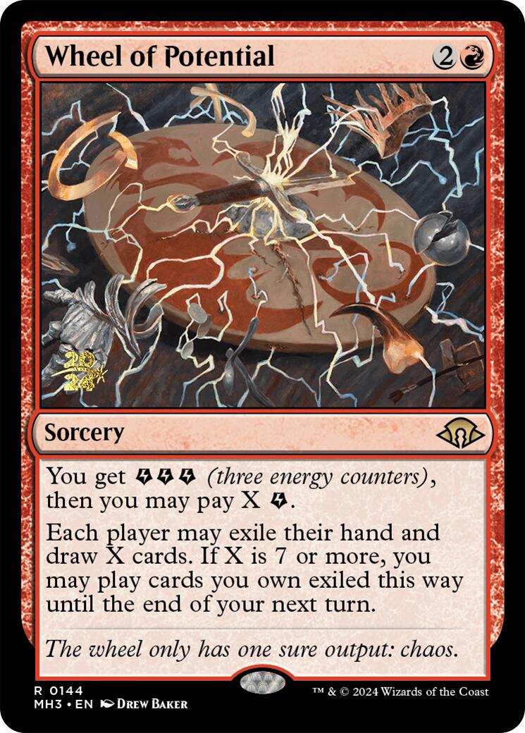 Wheel of Potential [Modern Horizons 3 Prerelease Promos] - Magic: The Gathering - Card Brawlers | Quebec | Canada |