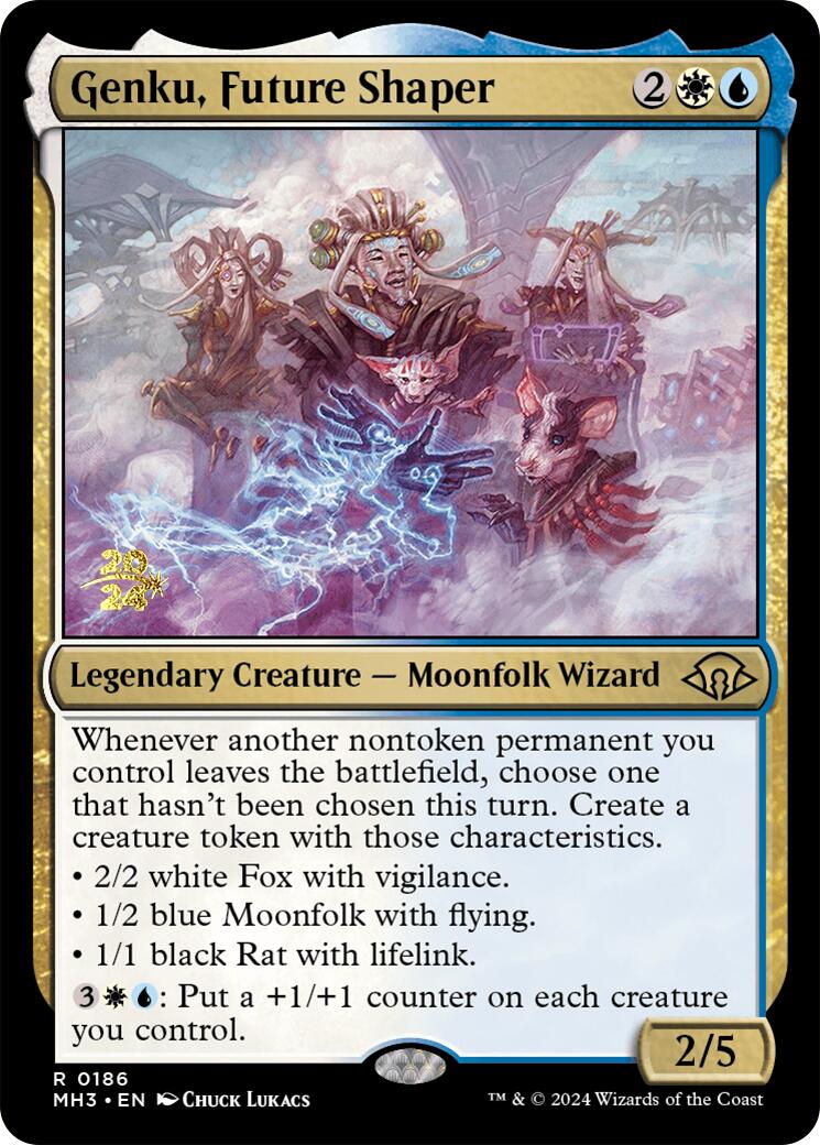 Genku, Future Shaper [Modern Horizons 3 Prerelease Promos] - Magic: The Gathering - Card Brawlers | Quebec | Canada |